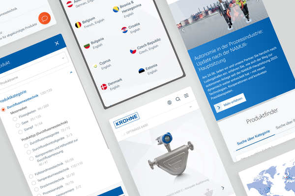Mockup – KROHNE Messtechnik Mockup – KROHNE Messtechnik