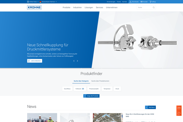Startseite – KROHNE Messtechnik Startseite – KROHNE Messtechnik