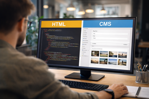 Vergleich von CMS, statischer Website und Content-Management-Lösungen Vergleich von CMS, statischer Website und Content-Management-Lösungen