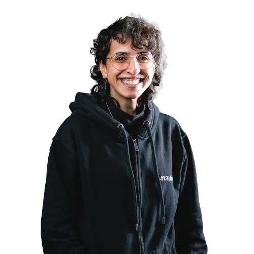 Mona Muzaffar, digitale Architektin für Plattformstruktur und Nutzerführung bei den nauten