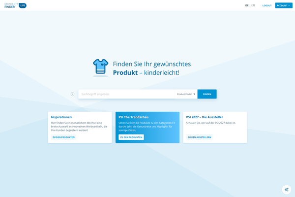 Product Finder Startseite – PSI / RX Deutschland GmbH Product Finder Startseite – PSI / RX Deutschland GmbH