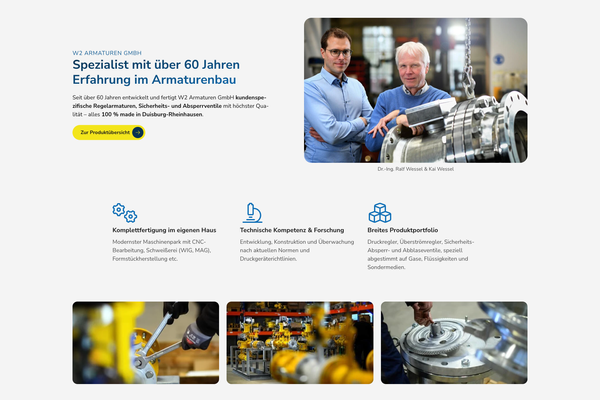 W2 Armaturen GmbH – Unternehmen