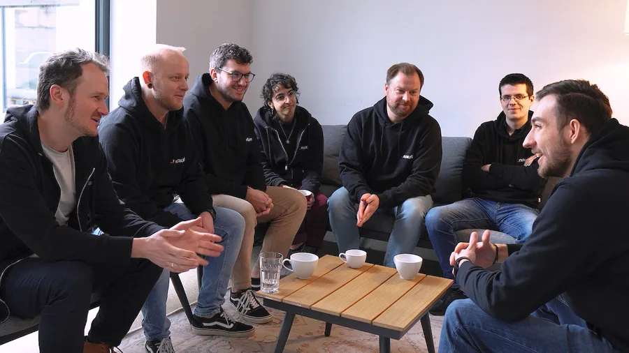 Team der Webagentur nauten bei einer Projektbesprechung in Duisburg Team der Webagentur nauten bei einer Projektbesprechung in Duisburg