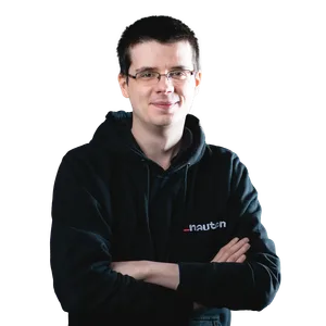 Jonathan Rigaux, Entwickler für Webplattformen und technische Systemlogik bei den nauten